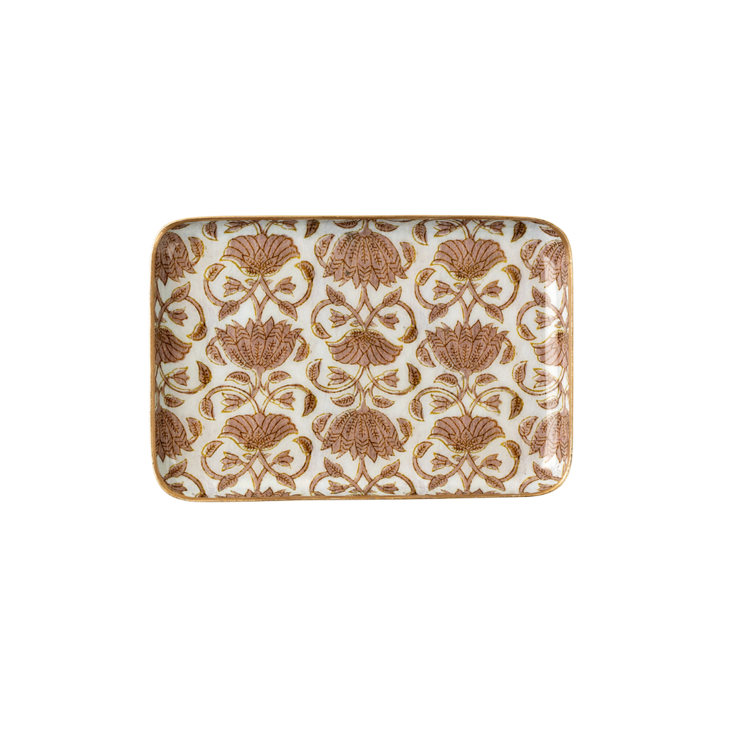 Loti Enameled Trays (Two Sizes Available)