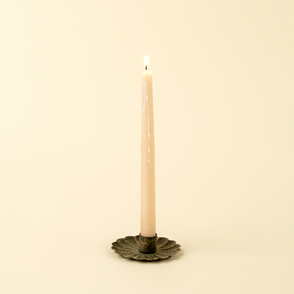 Scalloped Candle Holder