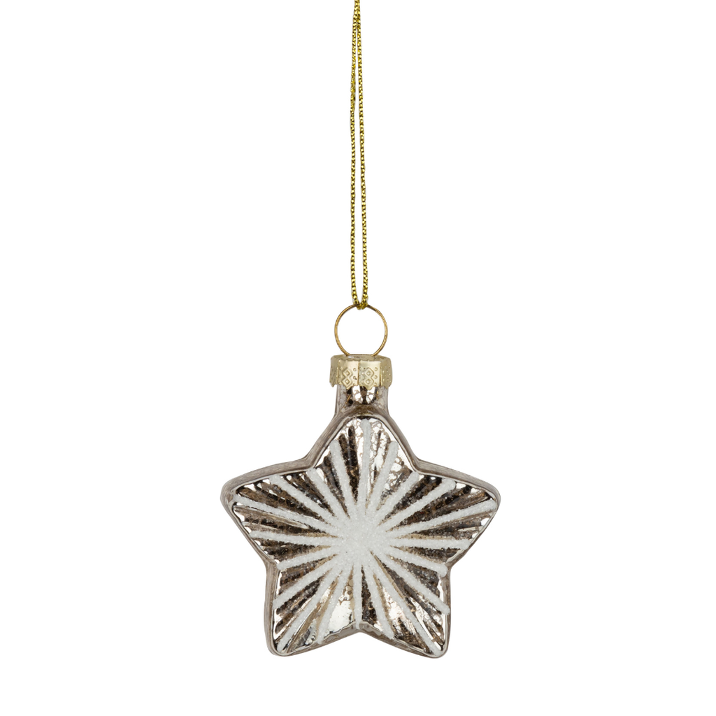 Glass Star Ornaments (Two Styles Available)