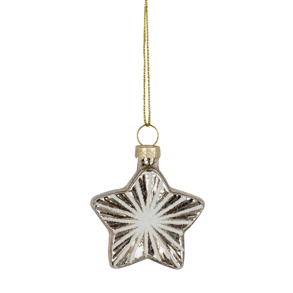 Glass Star Ornaments (Two Styles Available)