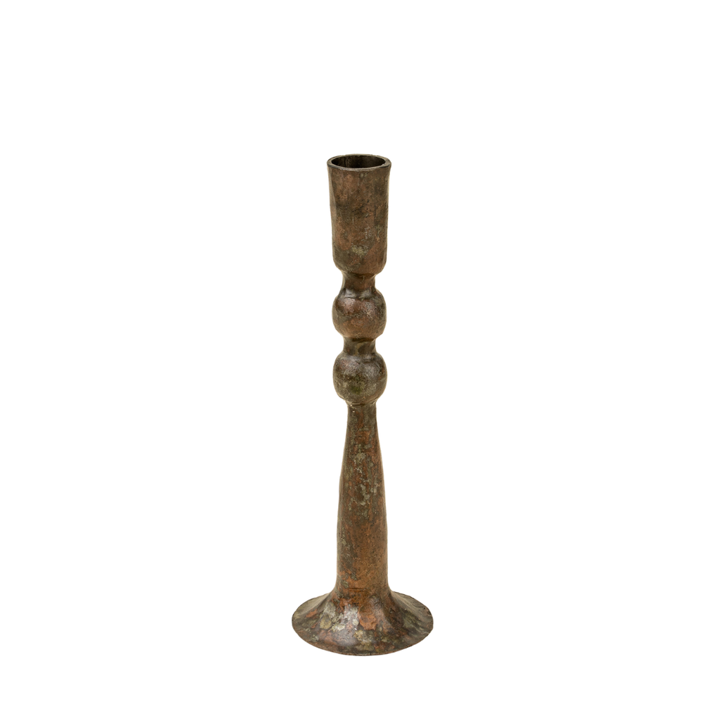 Caldera Tarnished Copper Candlesticks  (Two Sizes Available)