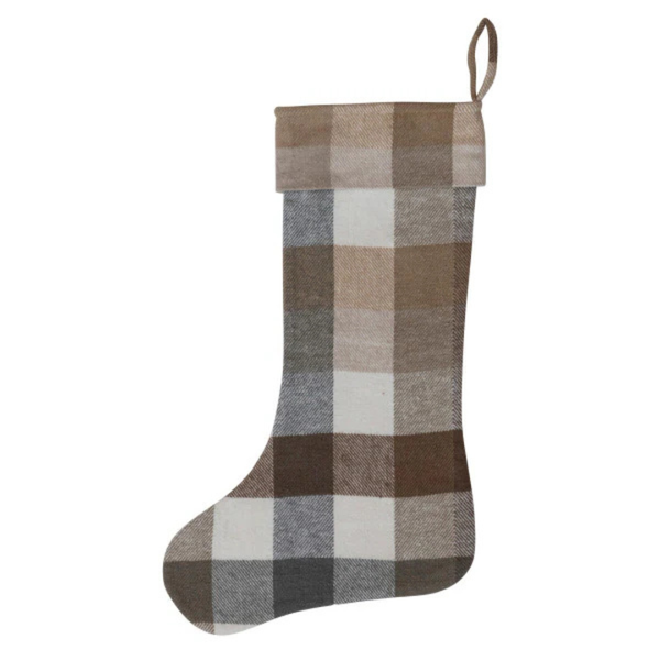 Plaid Flannel Stocking