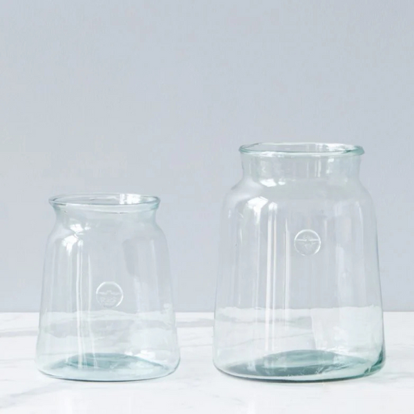 French Bee Mason Jar Vase (Two Sizes Available)