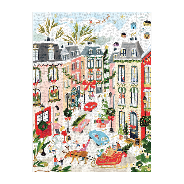 Merriest Village Jigsaw Puzzle