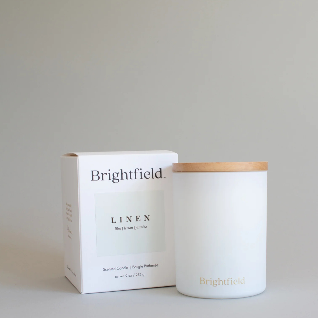 Linen Coconut Soy Candle