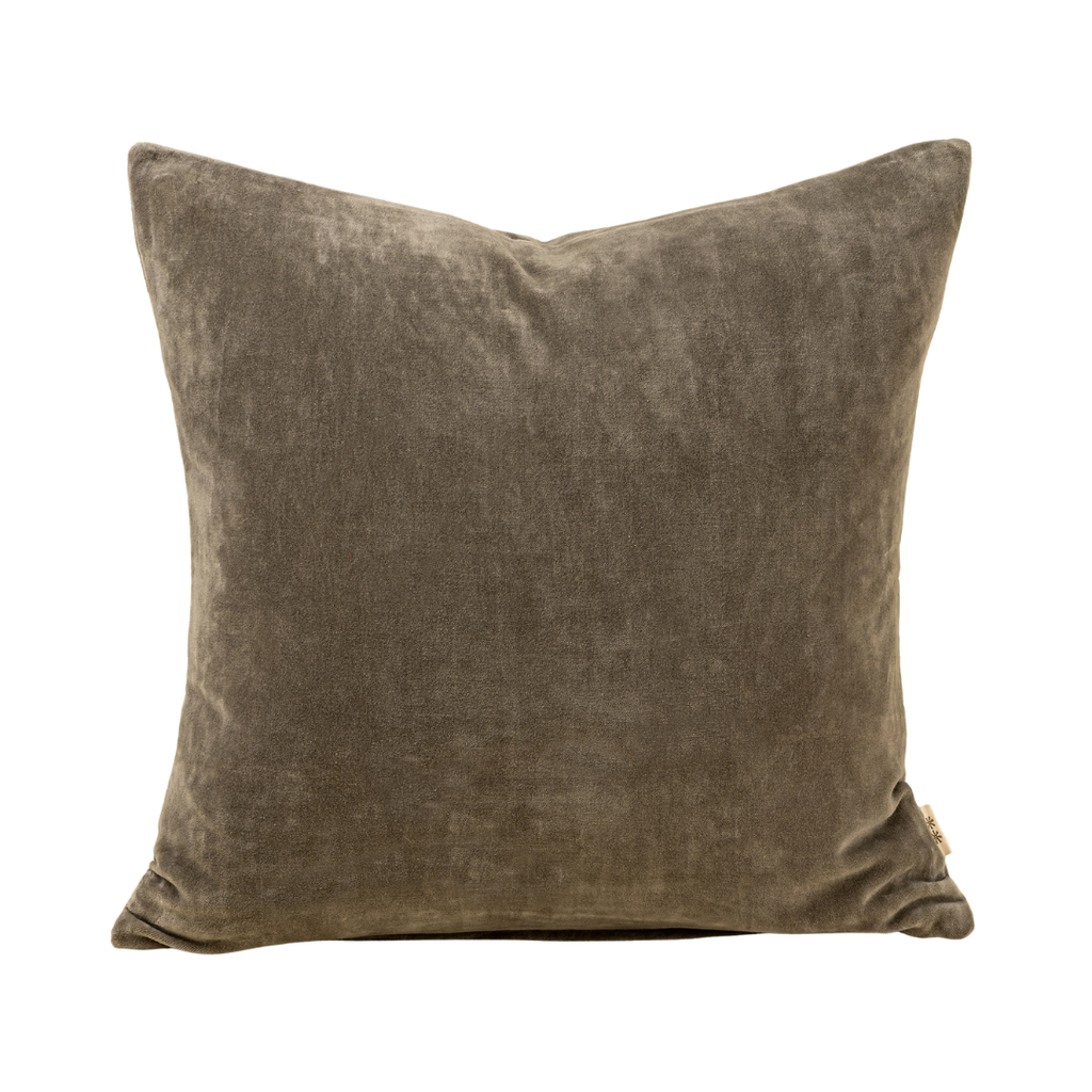 Vera Luxe Velvet Pillow - Cypress (Two Sizes Available)