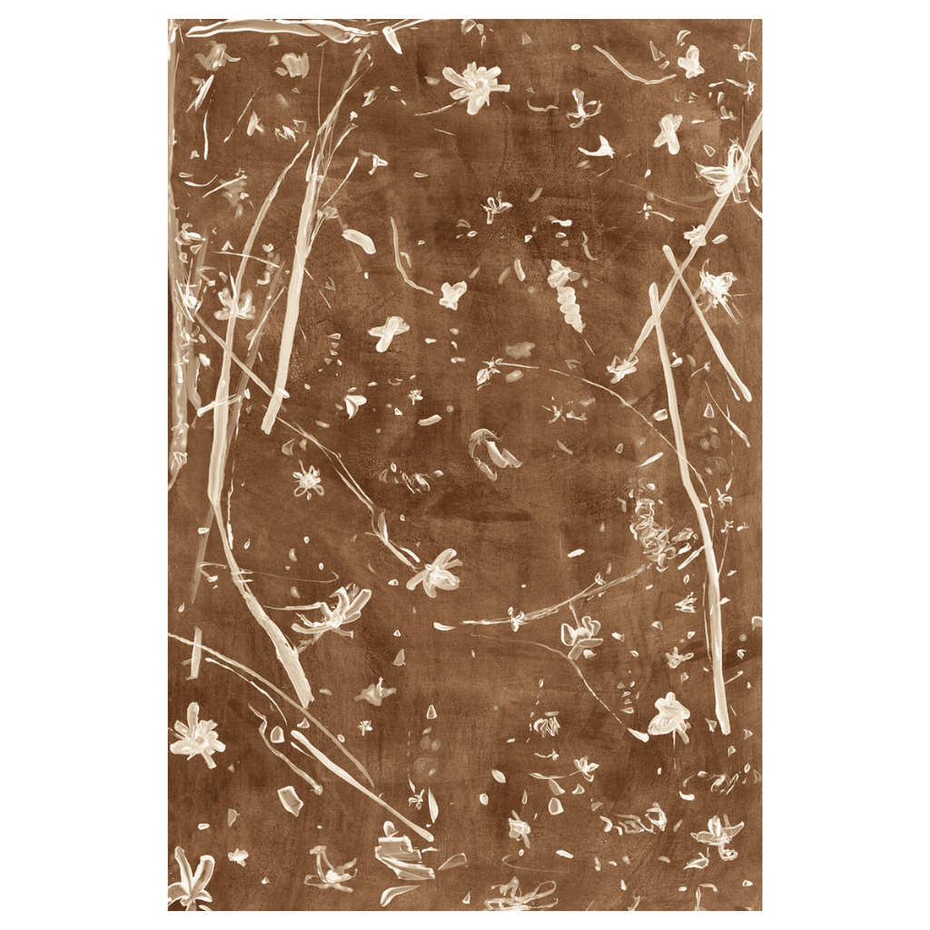 Frond Gestures Series - Mocha (Gallery Wrap Canvas)