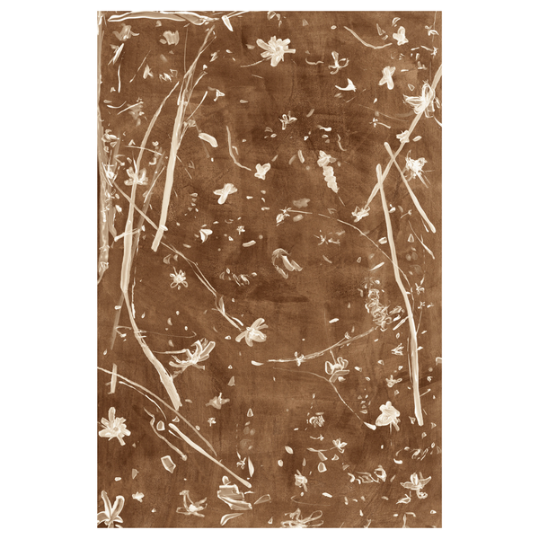 Frond Gestures Series - Mocha (Gallery Wrap Canvas)