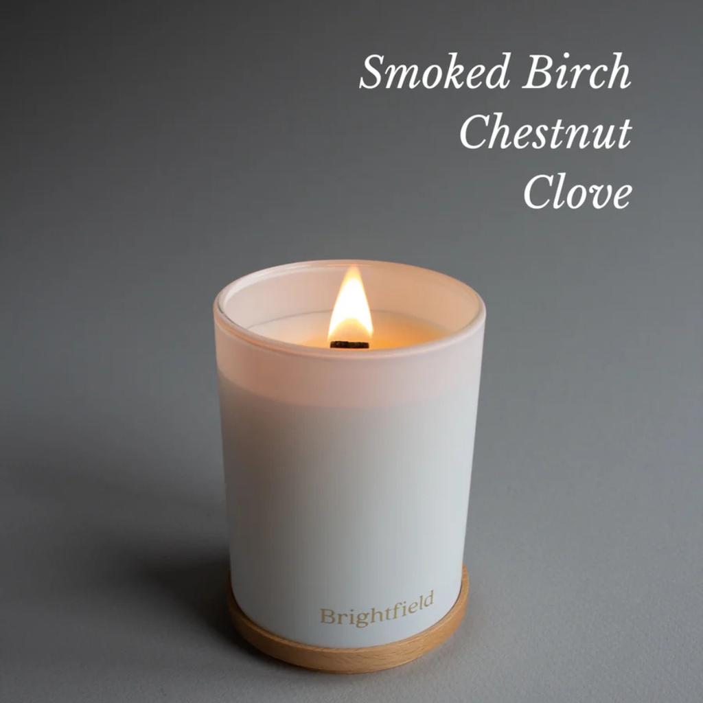 Log Fire Coconut Soy Candle