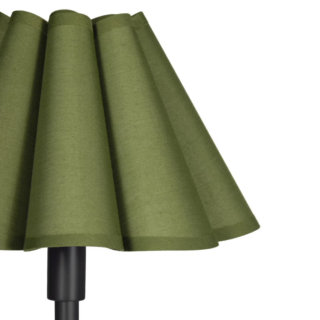 Polly Floor Lamp - Blackened Brass (Available in Green)