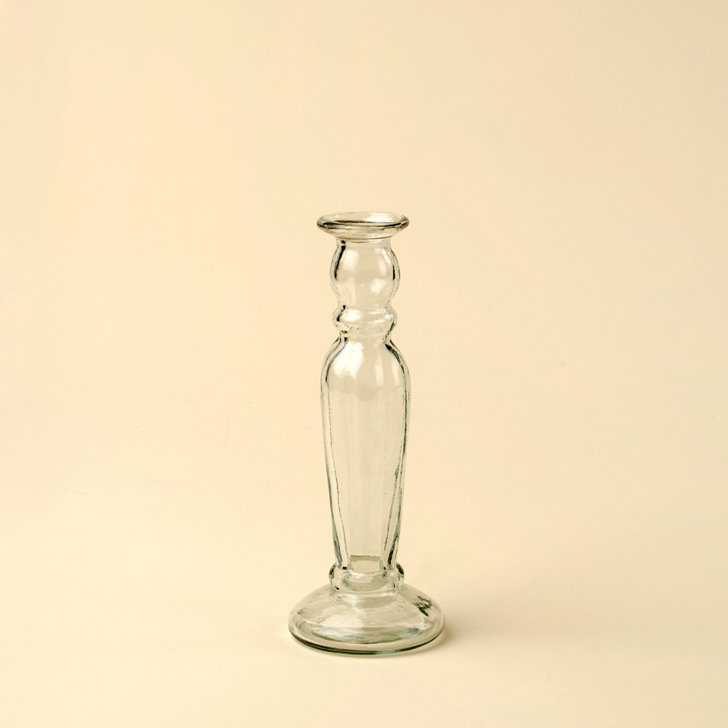Vero Glass Candleholders (Two Sizes Available)