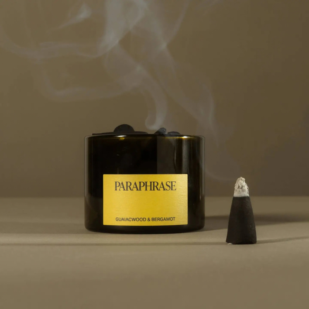 Guaiacwood & Bergamot Incense Cones