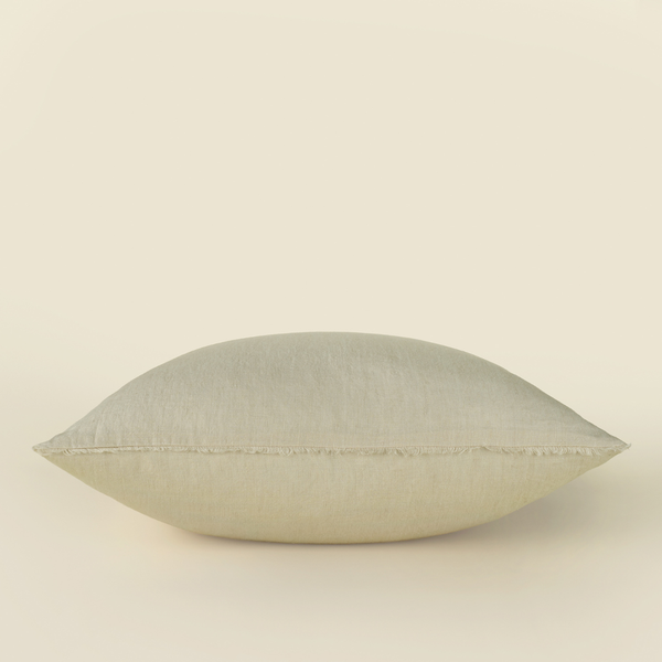 Lina Linen Pillow - Glacier