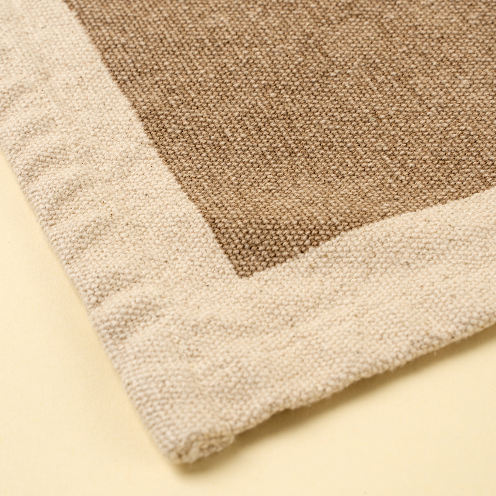 Canvas Placemats - Sand (Sold Individually)