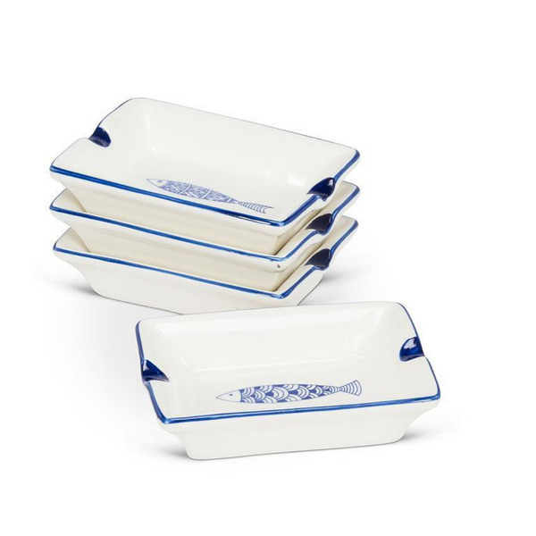 Rectangle Fish Dishes (Sold Individually)