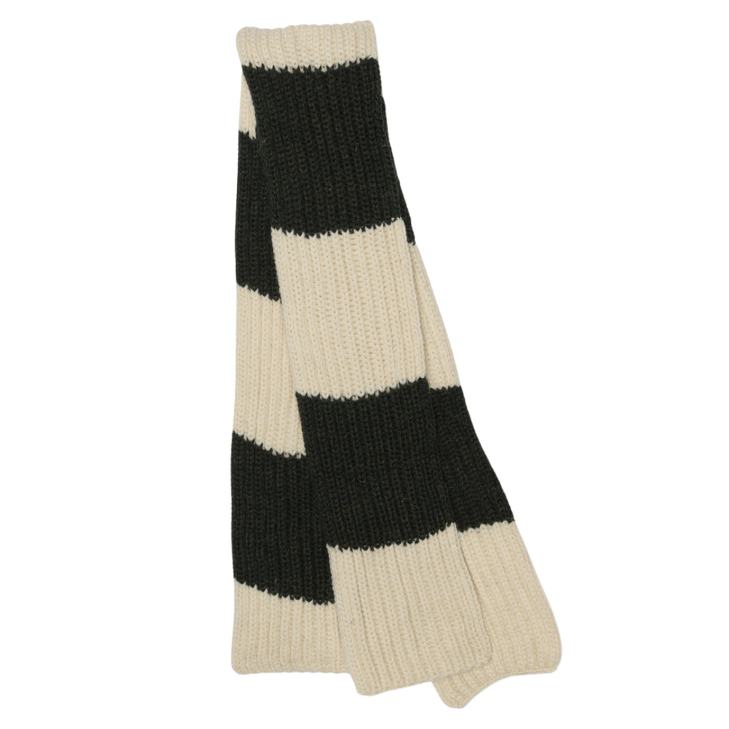 Made in Canada Striped Wool Scarf