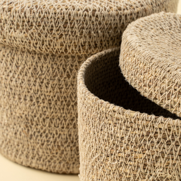 Tajine Seagrass Baskets - Natural (Two Sizes Available)