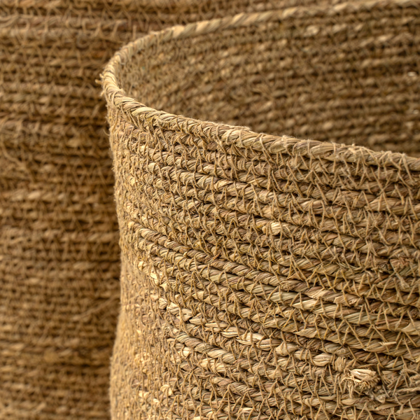 Costa Seagrass Baskets - Natural (Two Sizes Available)