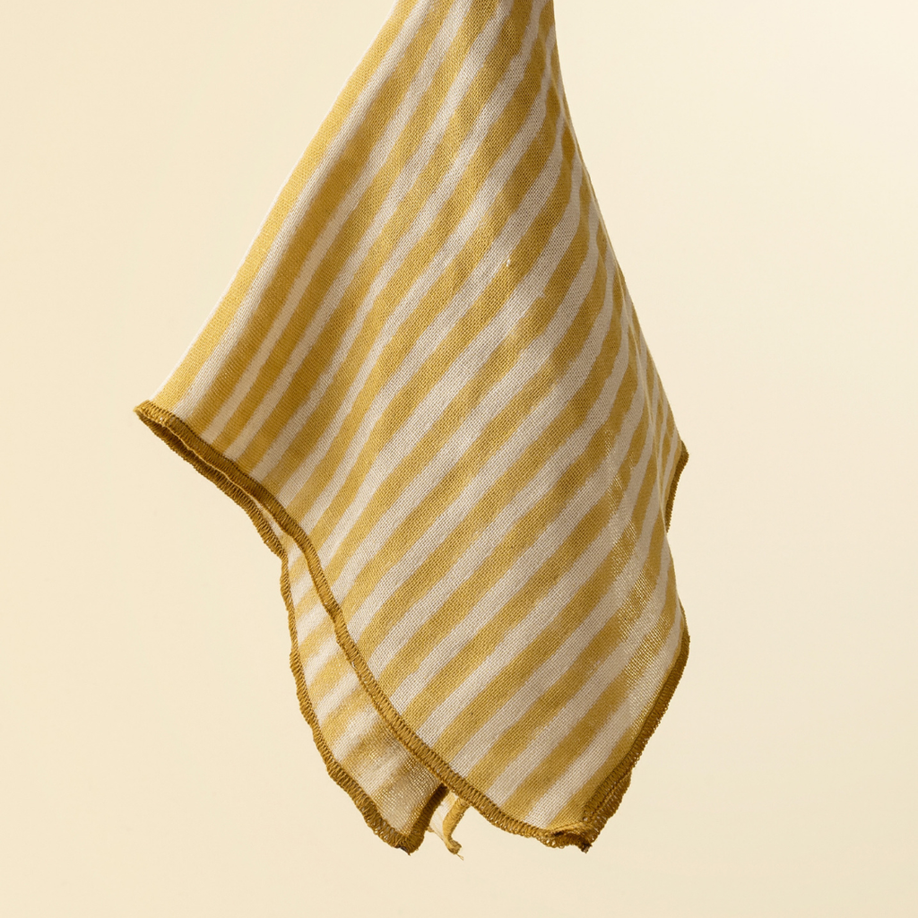 Sun Stripe Block Print Napkins (Sold Individually)