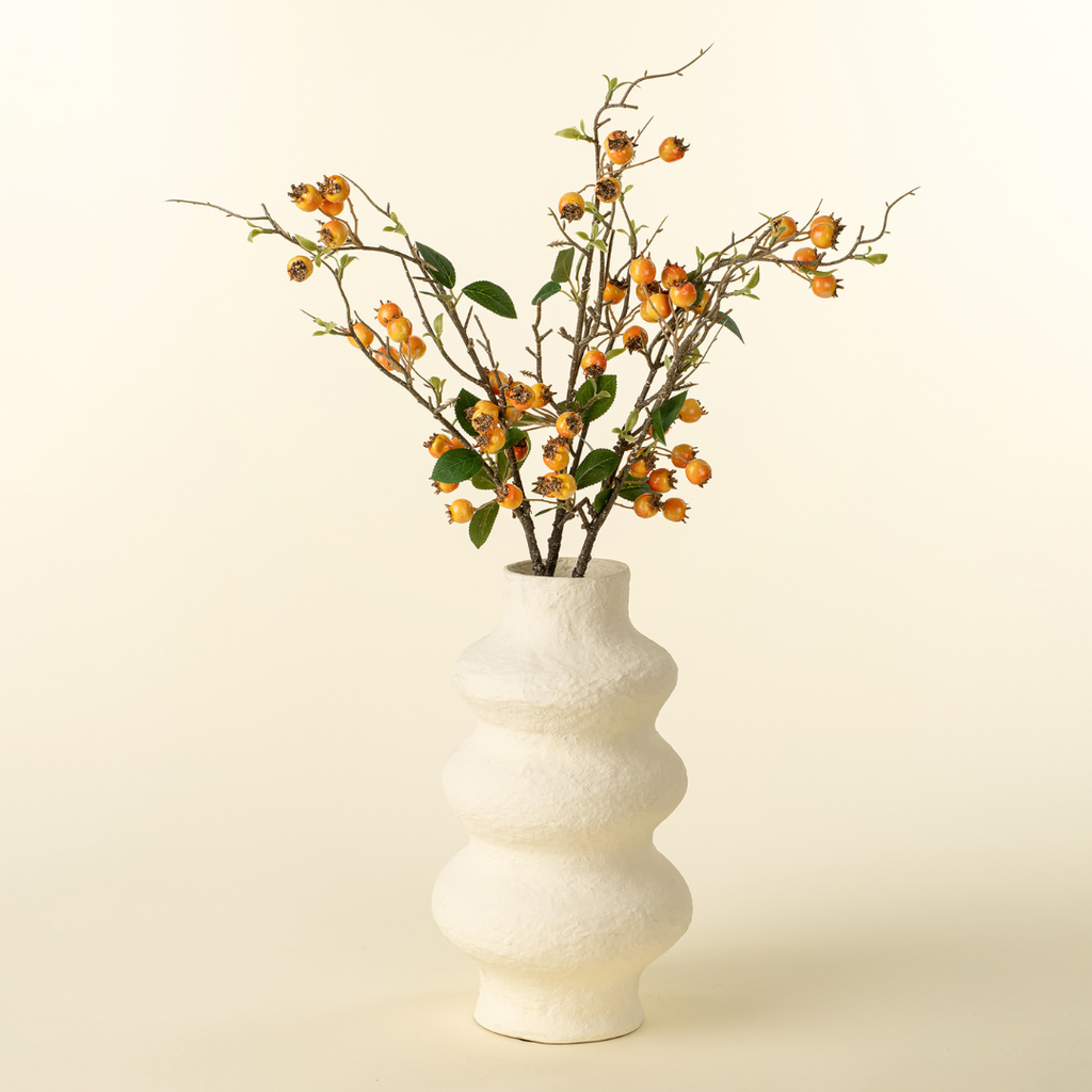 Orange Berry Branch - 24.5"H