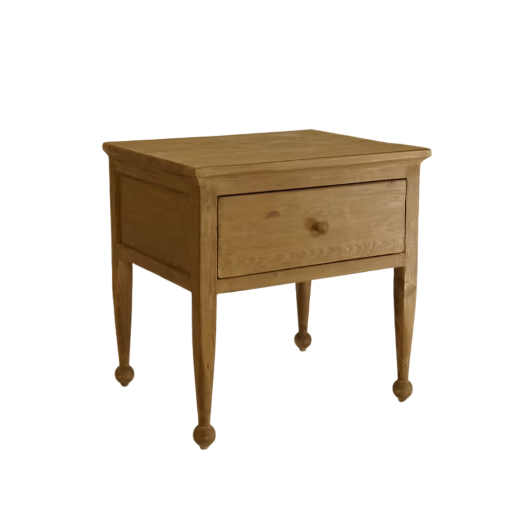 Margot Reclaimed Wood Nightstand (Three Colours Available)