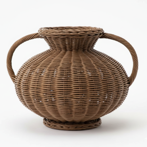 Rattan Vase