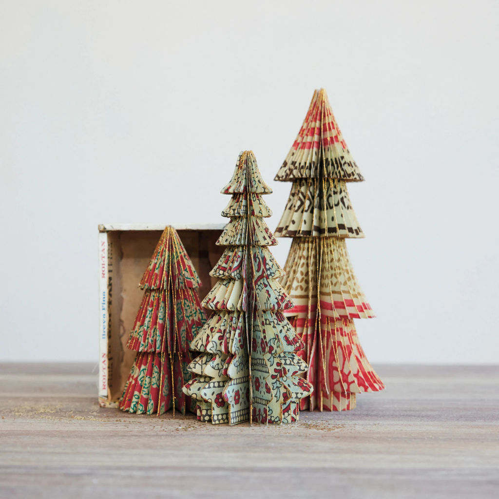 Honeycomb Tree Ornament - 5"H
