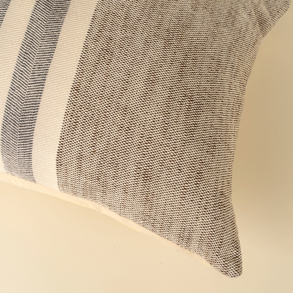 Henri Handloom Bolster Pillow (15" x 42")