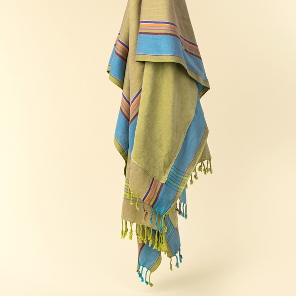 Kikoy Beach Towel / Sarong - Yellow