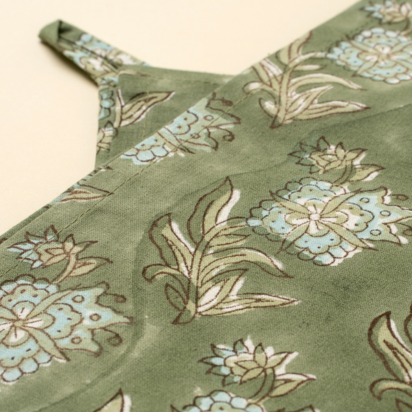 Elowen Block Print Tea Towel (Sold Individually)