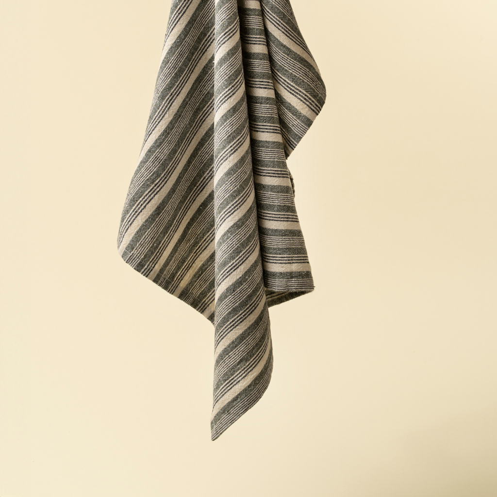 Emory Stripe Tea Towel (Sold Individually)