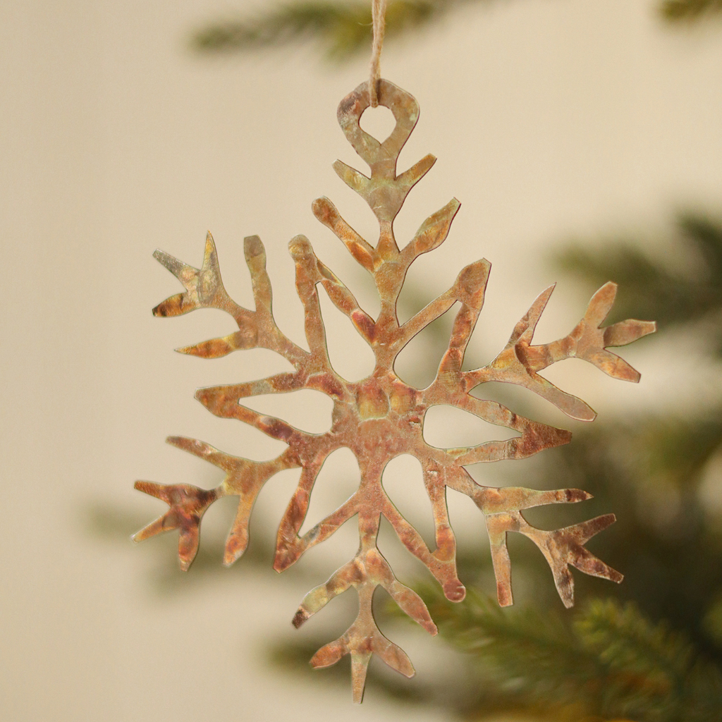 Luster Snowflake Ornament