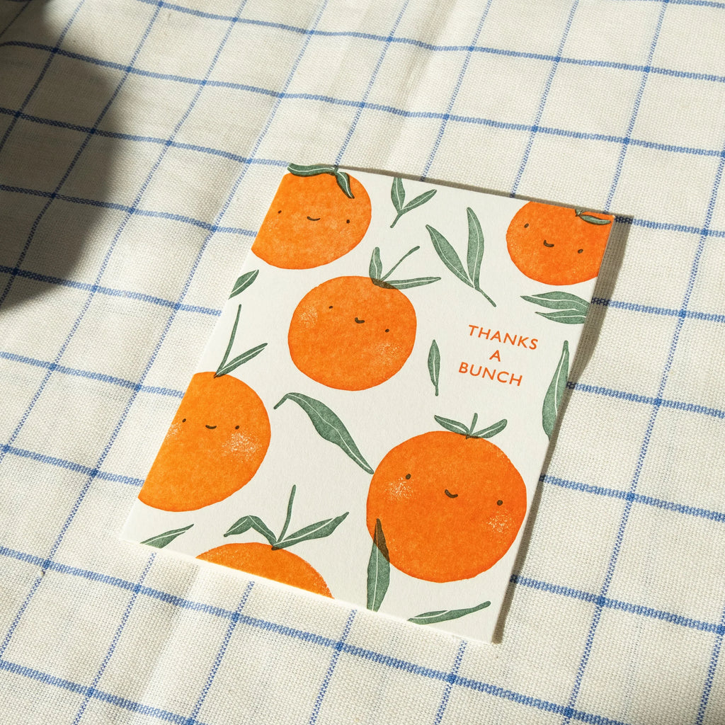 Thank You Oranges Card