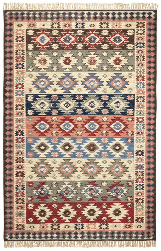 Dash & Albert - Balsam Kilim Multi Handwoven Wool Rug