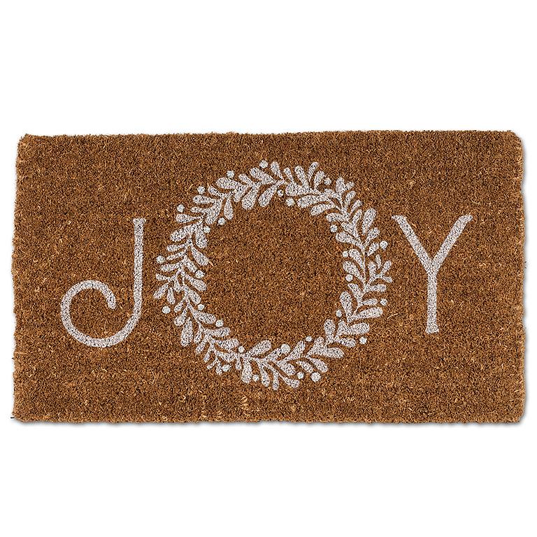 Joy Wreath Doormat