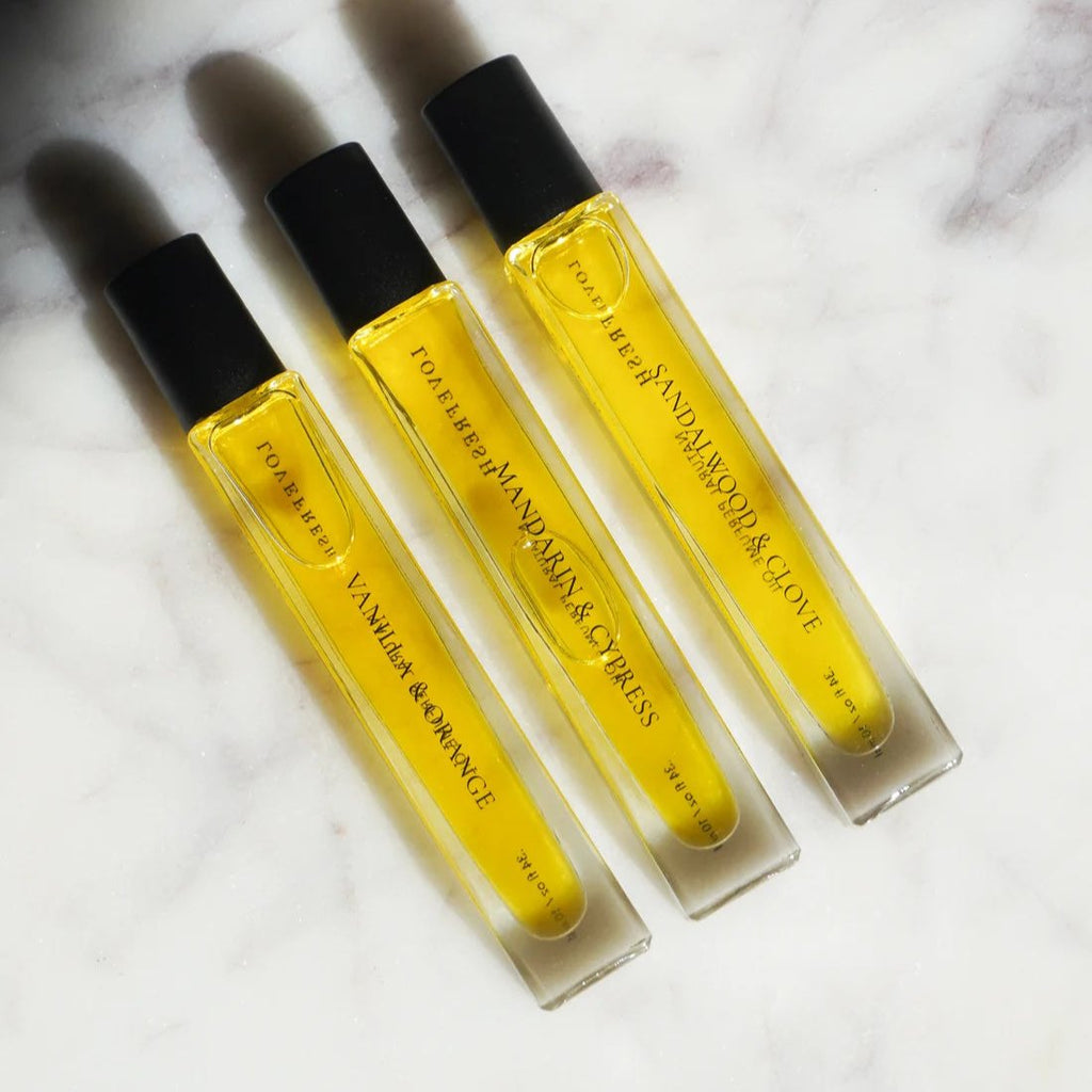 LOVEFRESH All Natural Perfume Oil (Three Scents Available)