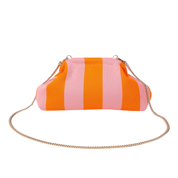 City Girl Pouch + Strap - Orange/Pink