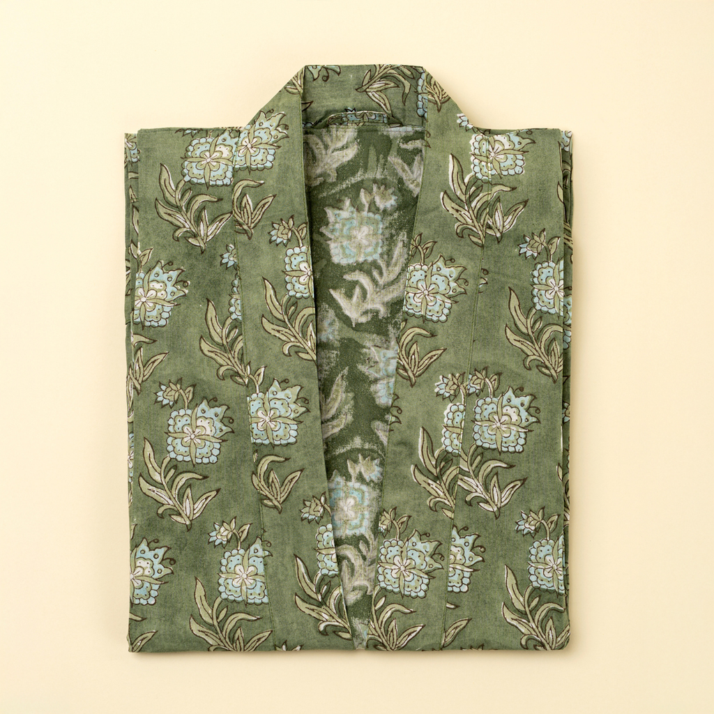 Elowen Block Print Kimono