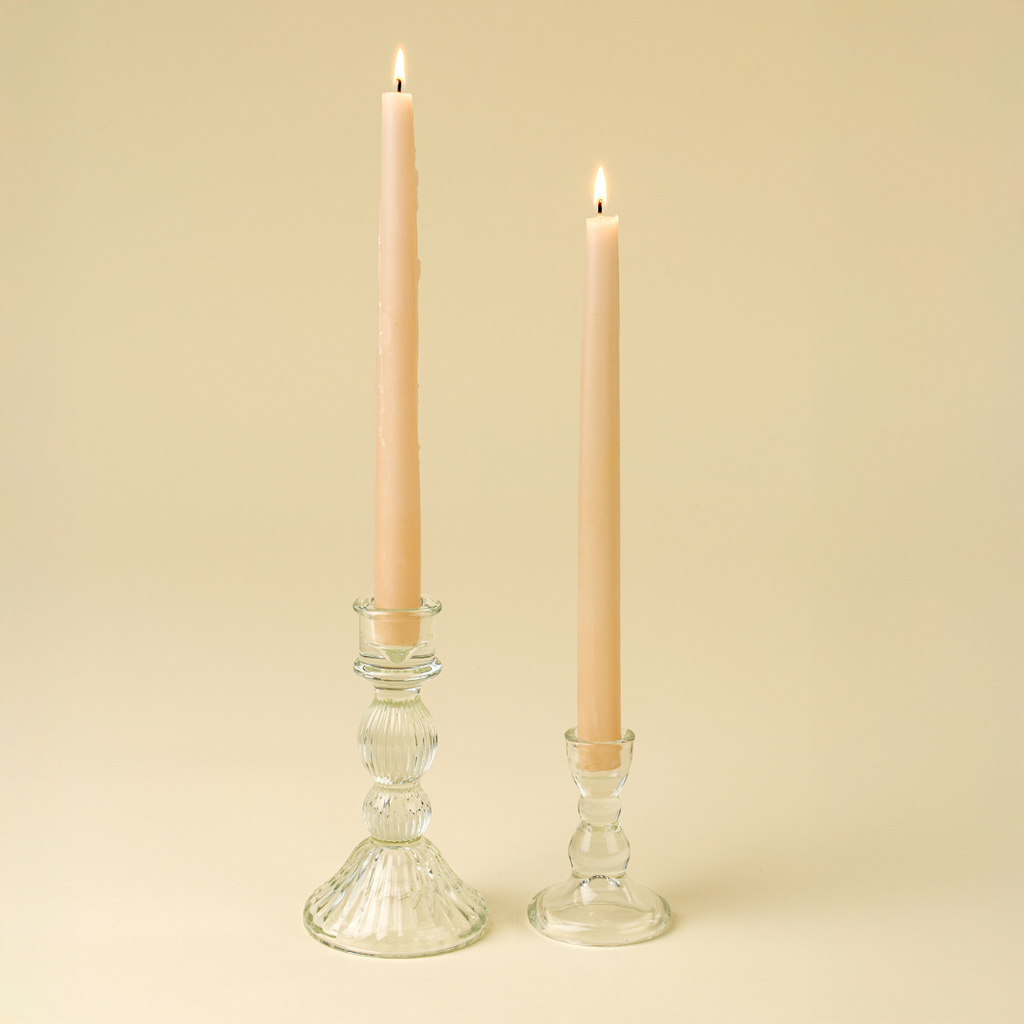 Glass Candleholder