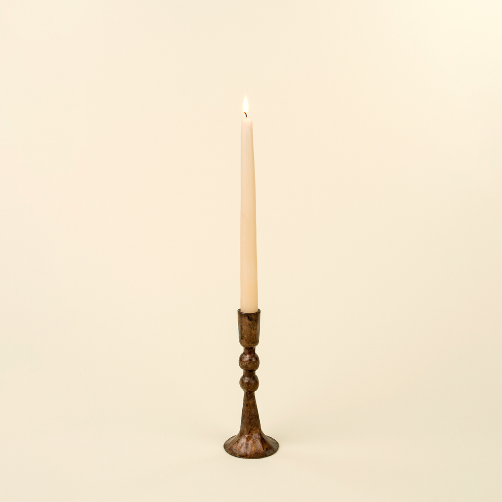 Caldera Tarnished Copper Candlesticks  (Two Sizes Available)