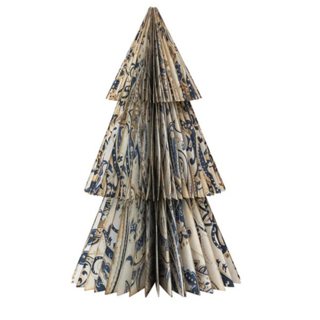 Honeycomb Tree Ornaments - Ivory (Two Styles Available)