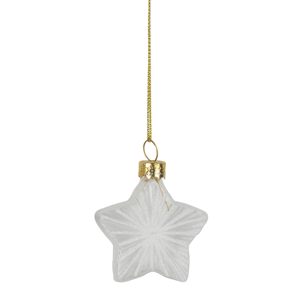 Glass Star Ornaments (Two Styles Available)