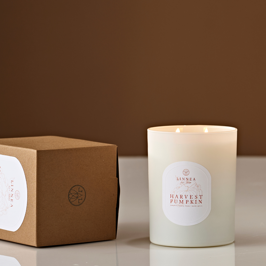 LINNEA Harvest Pumpkin Candle