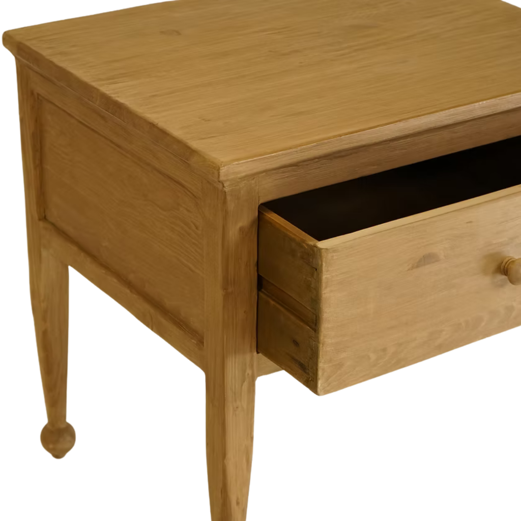 Margot Reclaimed Wood Nightstand (Three Colours Available)