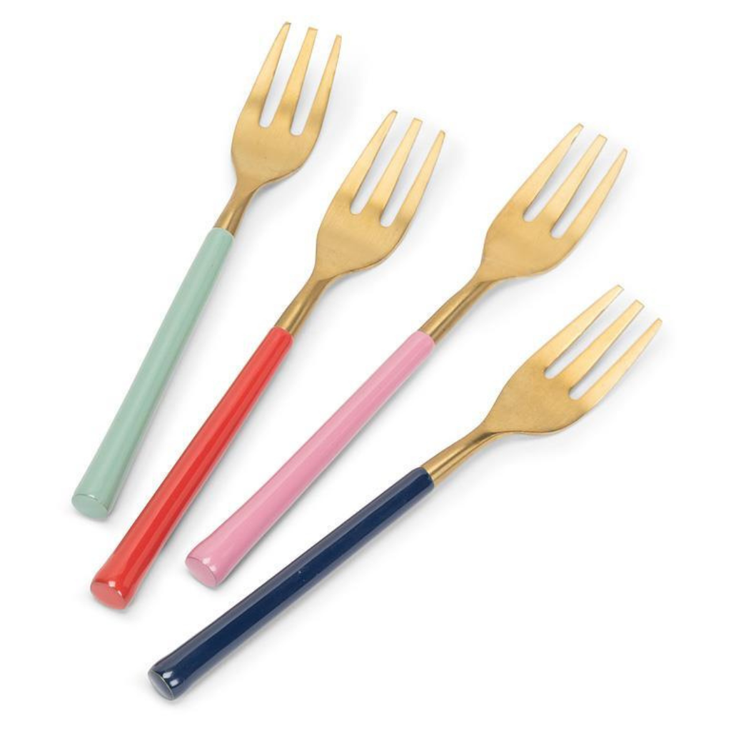Cocktail Fork (Four Colours Available)