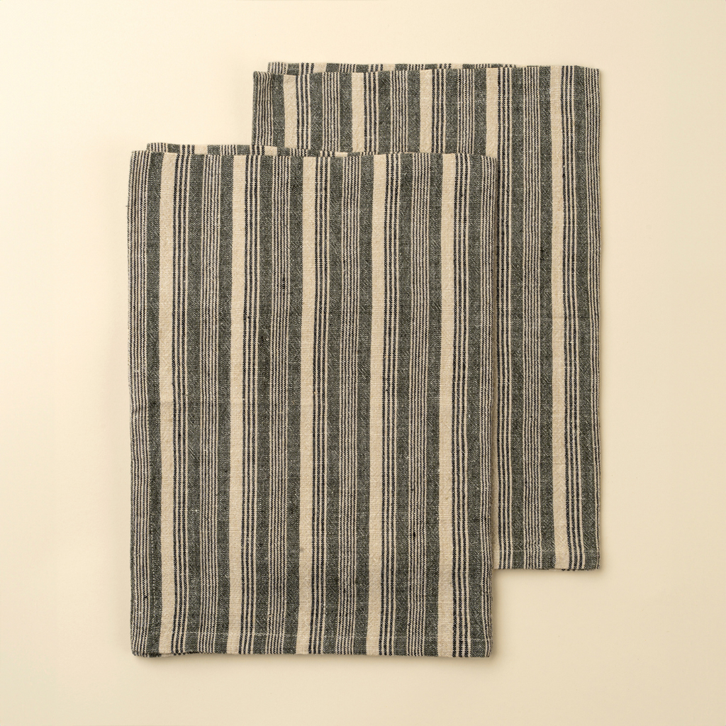 Emory Stripe Tea Towel (Sold Individually)