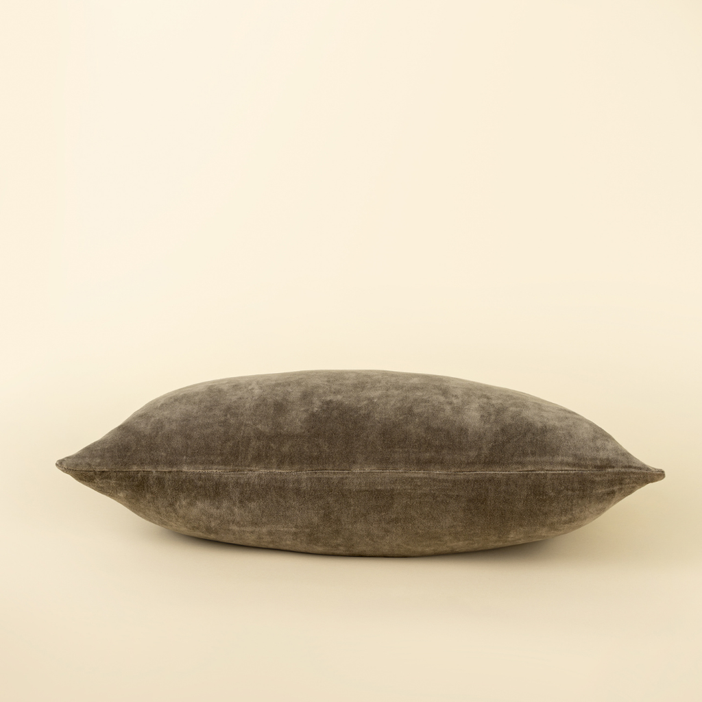 Vera Luxe Velvet Pillow - Cypress (Two Sizes Available)
