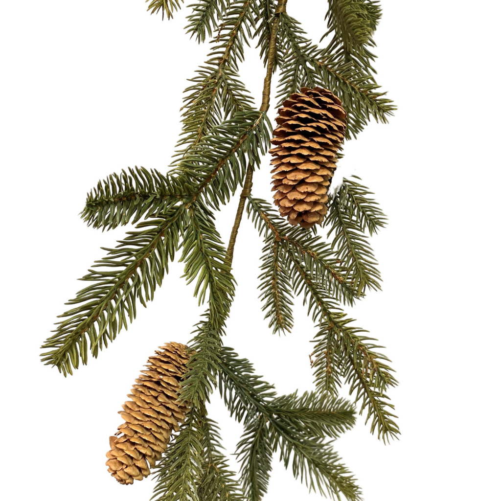 Noble Pinecone Garland - 6'