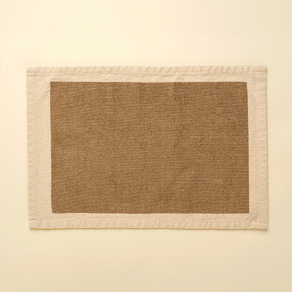 Canvas Placemats - Sand (Sold Individually)