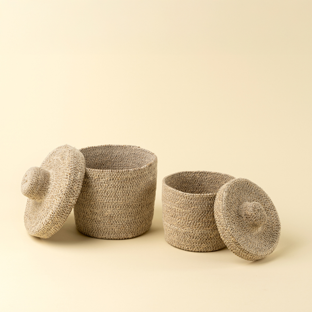 Tajine Seagrass Baskets - Natural (Two Sizes Available)